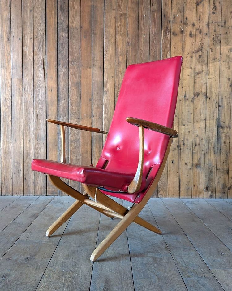 Red armchair 1960