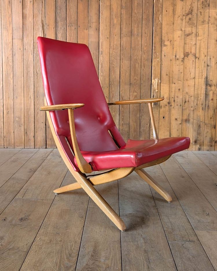 Red armchair 1960