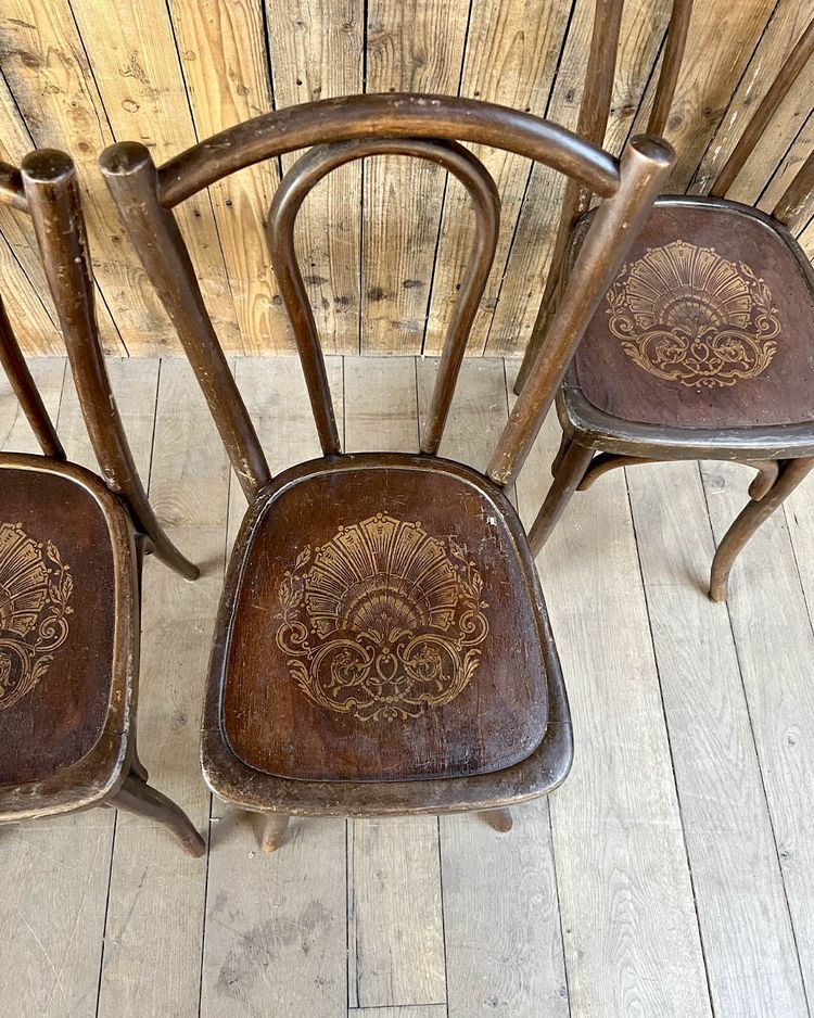 Set of 4 bistro chairs