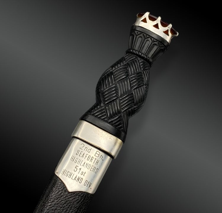 Petit COUTEAU appelé Sgian Dubh Écosse Début du XXème siècle