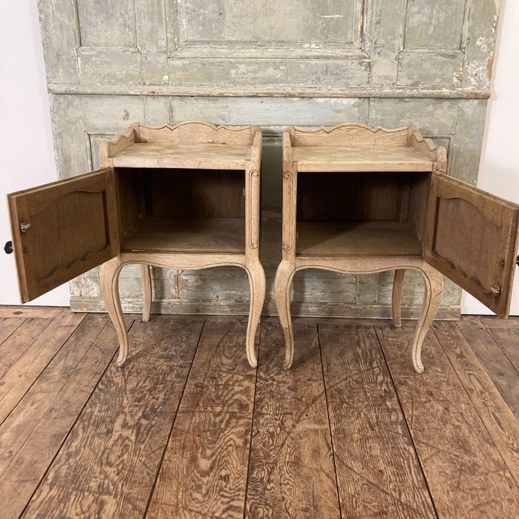 Pair of Louis XV style bedside tables