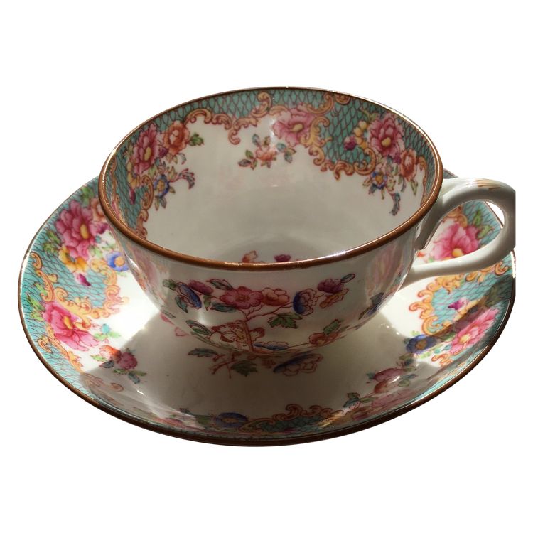 Tazza da tè in porcellana Cauldon con design Minton 