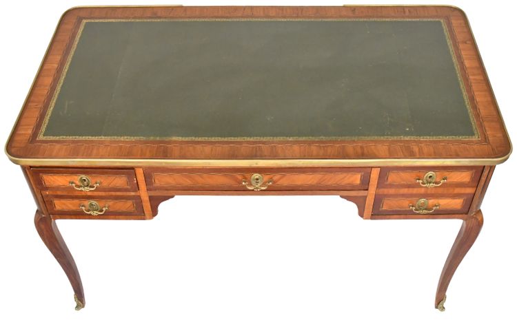 Louis XV style marquetry desk