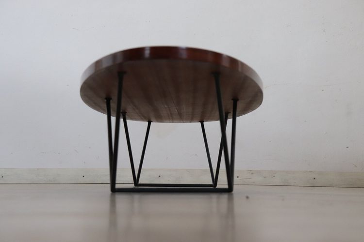 Longue Table Basse Ovale, 1960s