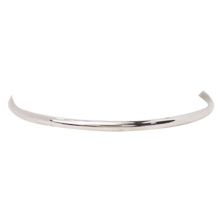 White gold half bangle bracelet