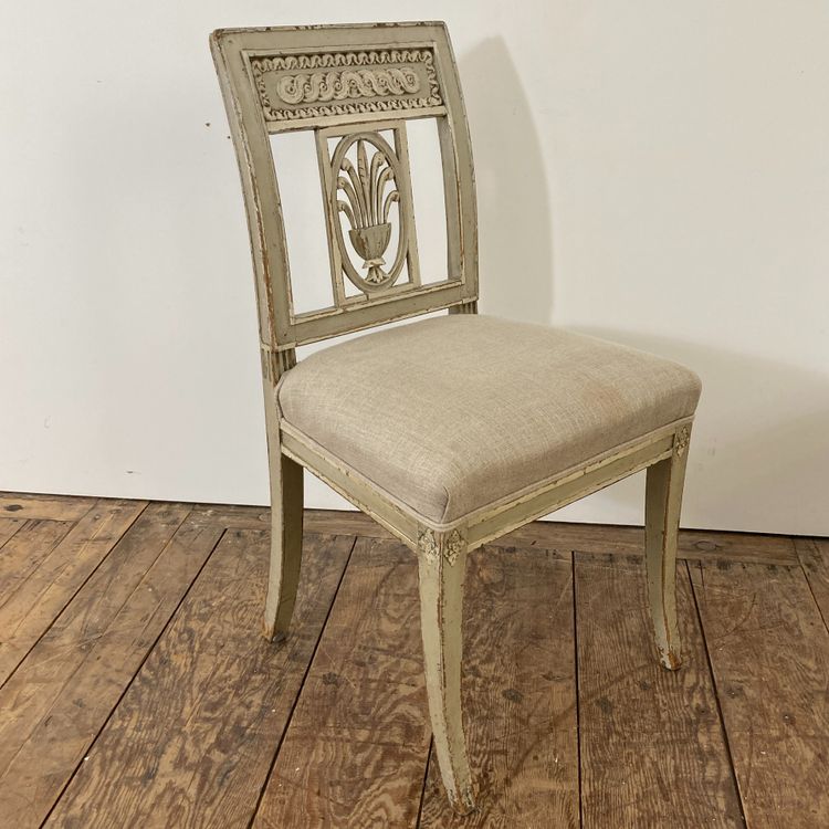 Set of 6 Directoire style chairs