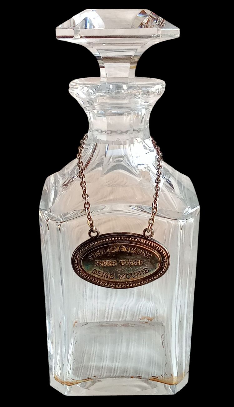 Decanter antico in cristallo Baccarat 