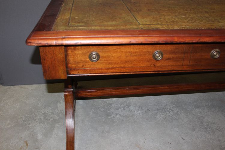 English Mahogany Desk Circa 1900