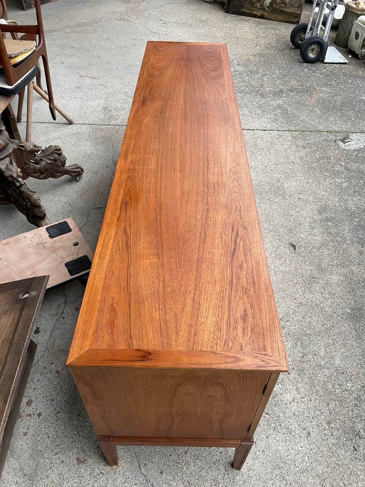 Credenza scandinava in teak circa 1960 198 cm