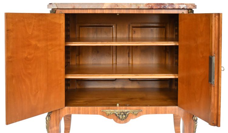 Transition style marquetry sideboard