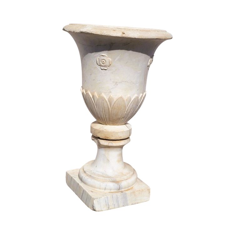 "Medici" Marble Vase, Late 19th Century