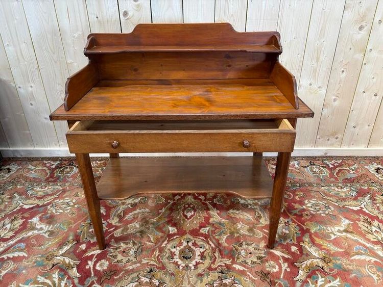 Oak and pine dressing table