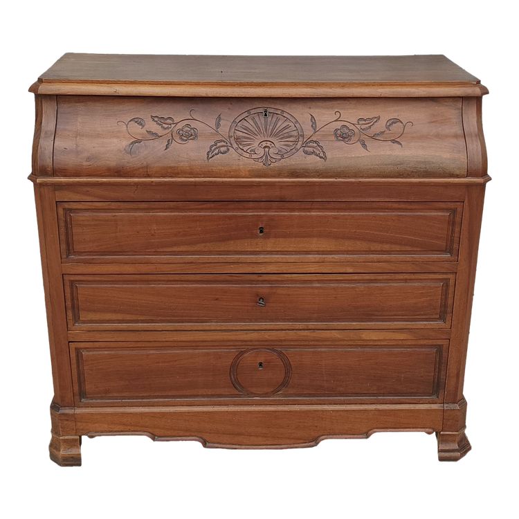 Commode Louis Philippe en noyer