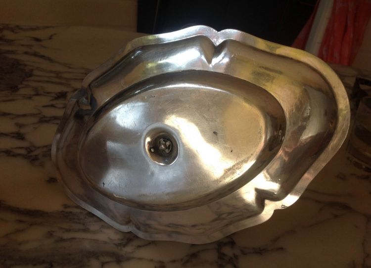 Louis XV Style Navette-Shaped Solid Silver Sauce Boat