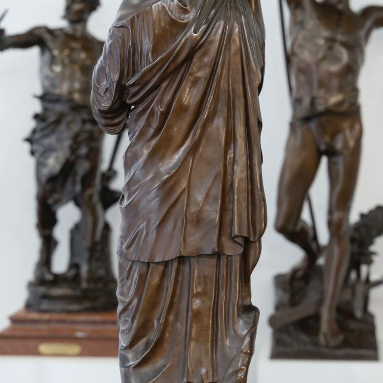 Scultura - Diane De Gabies, Ferdinand Barbedienne Fondatore - Bronzo