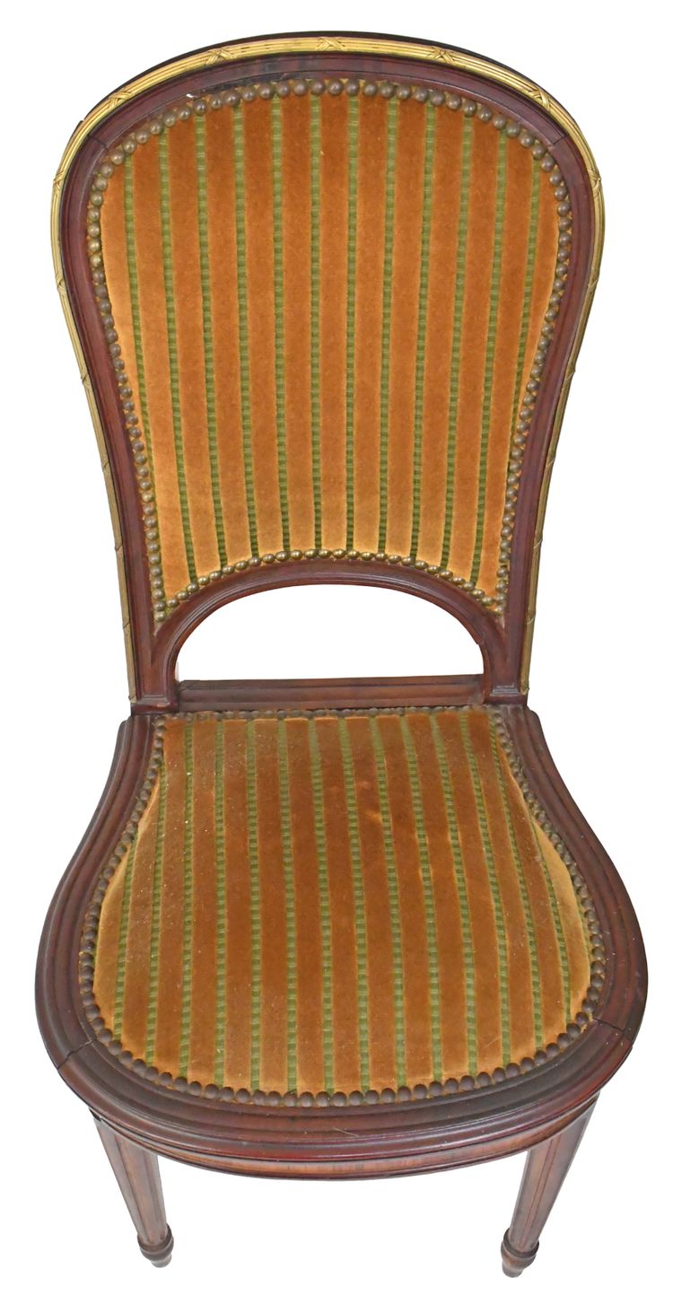 Chaise d'époque vers 1900 de style Louis XVI 