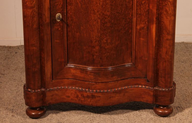 Empire Period Mahogany Bar Cabinet