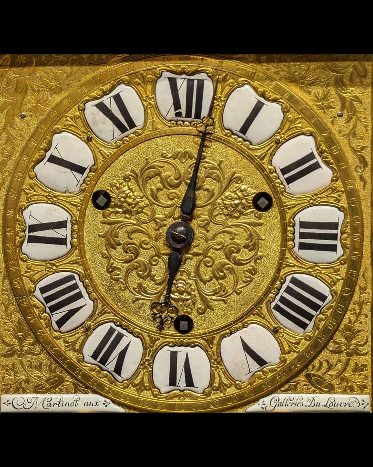 Louis XIV religious clock