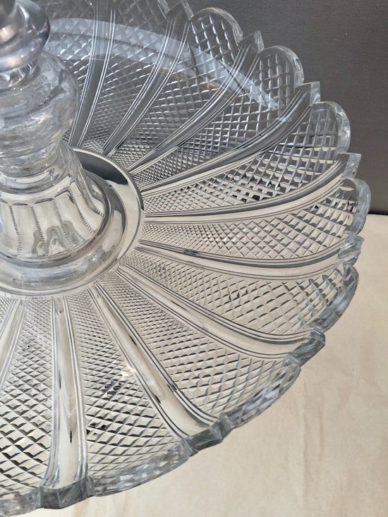 Baccarat Crystal Centerpiece, 19th Century