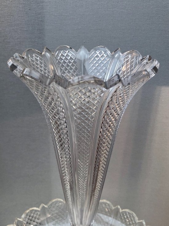 Baccarat Crystal Centerpiece, 19th Century