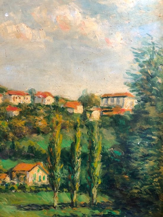 Oil On Panel, 20th Century