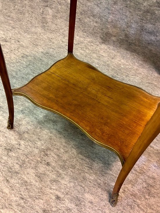 Louis XV style side table, 19th century