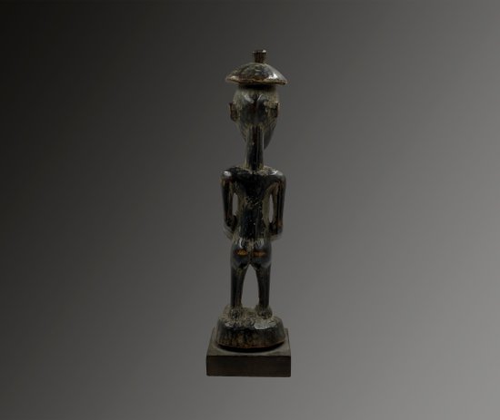 STATUETTE ANTHROPOMORPHE - Culture Sénufo, Côte d'Ivoire - Première moitié du XXème siècle 