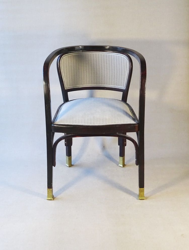 Poltrona N°715 di Gustave Siegel per KOHN, 1905. Backhausen, no Thonet