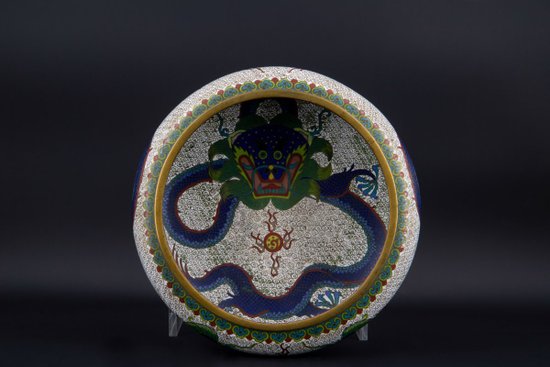 Chinese Cloisonne Cup, Late 19th Century