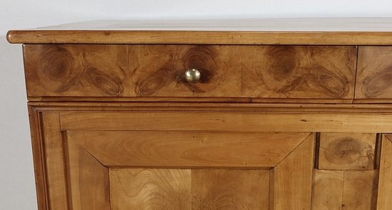  Regional buffet in blond cherry wood - End of XIXth century