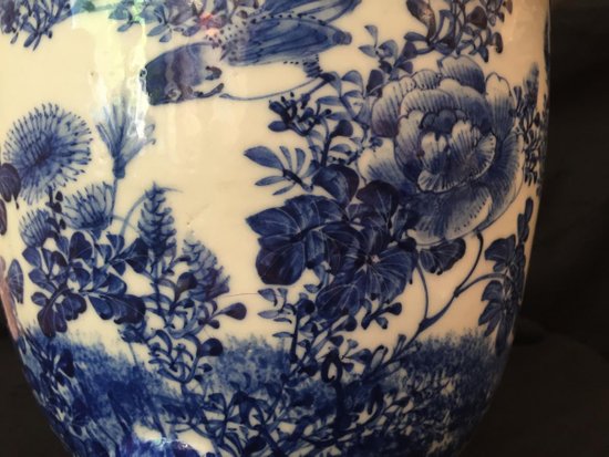 Jardinière / Pot De Fleur En Céramique Chinoise, Chine, Début XXe Siècle