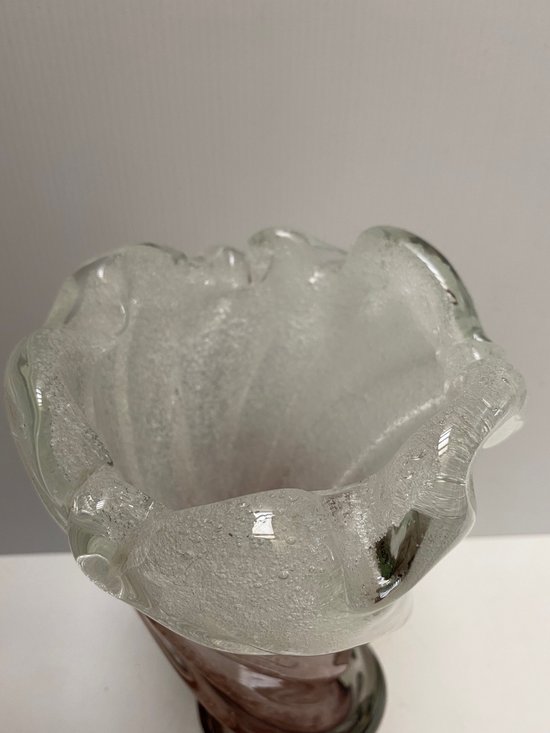 VASE CRISTAL SOUFFLÉ BULLÉ