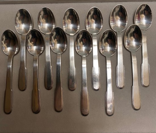 Set of 12 coffee spoons model LAOS