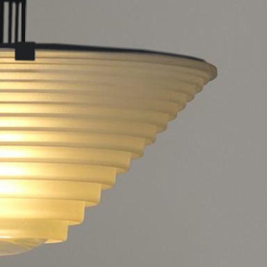 1970 Artemide lampada a sospensione "Egina 38" di Angelo Mangiarotti. Fatto in Italia