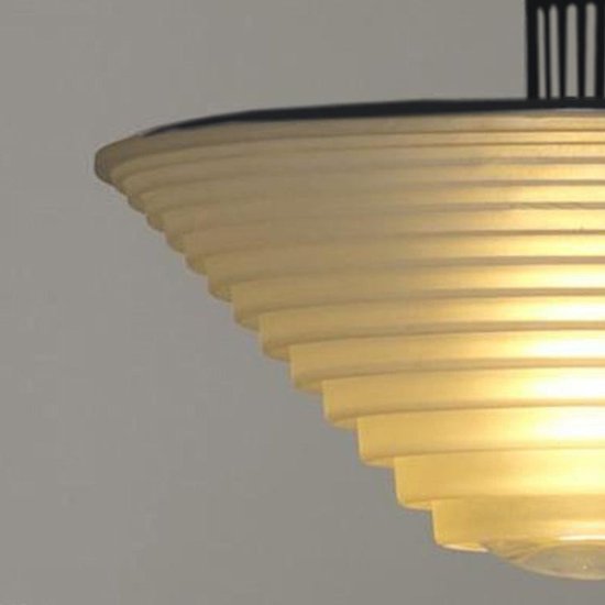 1970 Artemide lampada a sospensione "Egina 38" di Angelo Mangiarotti. Fatto in Italia