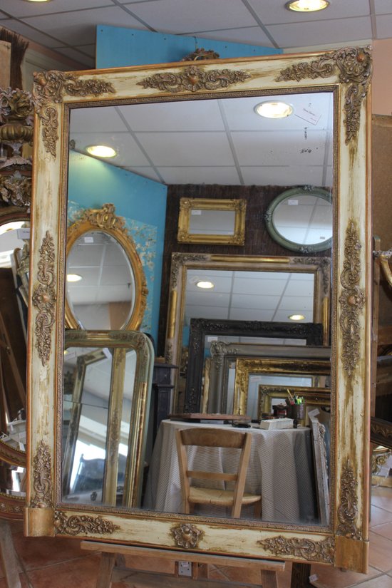 Old Fireplace Mirror, Mercury 103 X 145 Cm