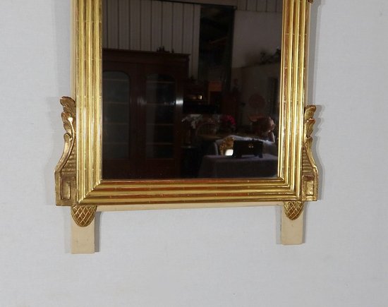  Miroir en bois doré à la feuille d'Or Louis XVI – 2ème partie XIXe 