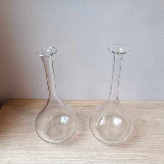 Pair of decanters - Crystal - Baccarat - 20th century