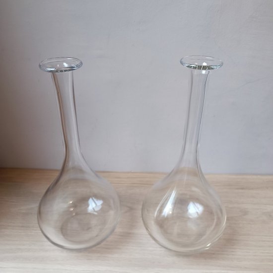 Pair of decanters - Crystal - Baccarat - 20th century