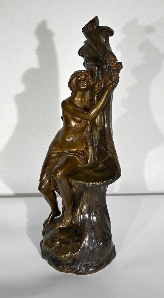 Important Bronze « La Source », d’E. Drouot – 1900 