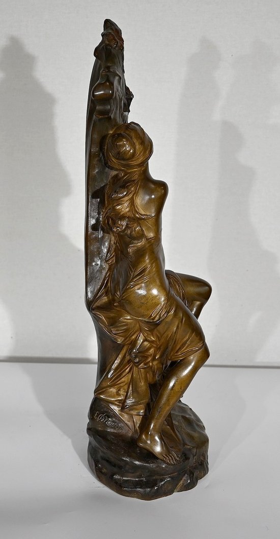 Important Bronze « La Source », d’E. Drouot – 1900 