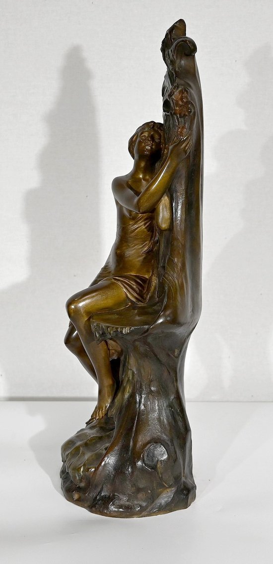 Important Bronze « La Source », d’E. Drouot – 1900 