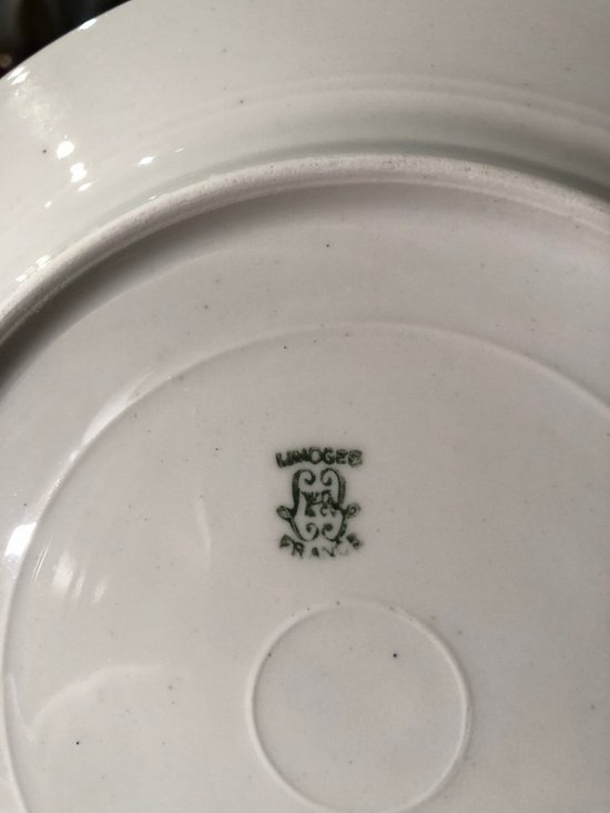 Service de table porcelaine de Limoges - William Guérin - XXème siècle 