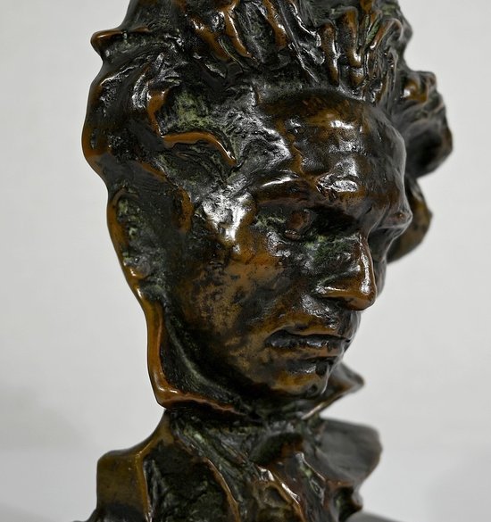 Bronze " Beethoven " by P. Le Faguays -1930