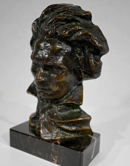 Bronze " Beethoven " by P. Le Faguays -1930