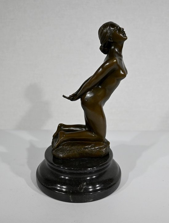 Bronze « Nu féminin » d’A. Cesaro – XXe