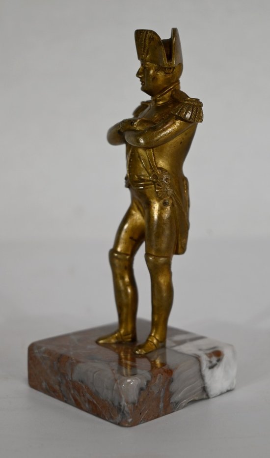 Bronze with golden patina of Napoleon - Early XXth century