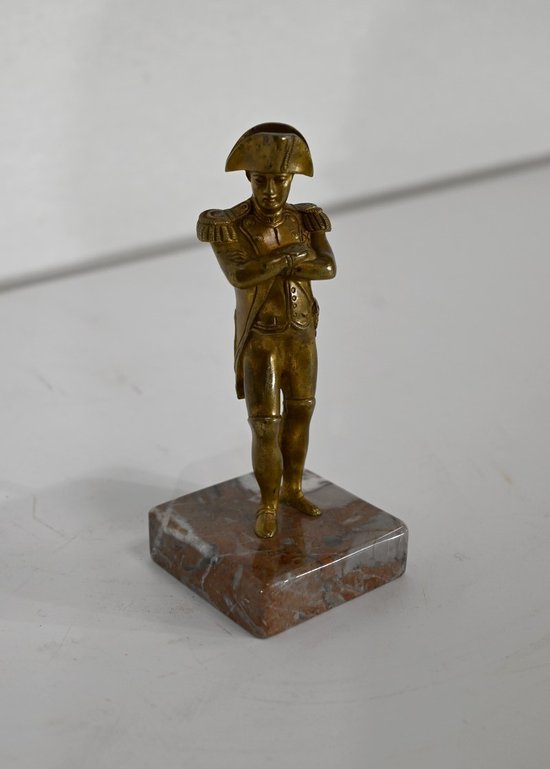 Bronze with golden patina of Napoleon - Early XXth century