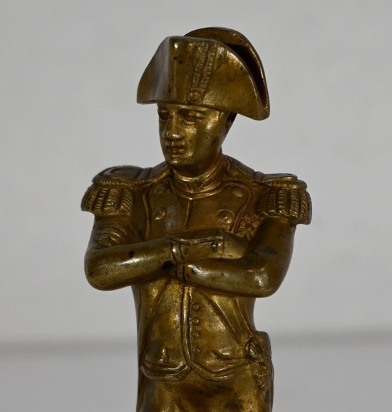 Bronze with golden patina of Napoleon - Early XXth century