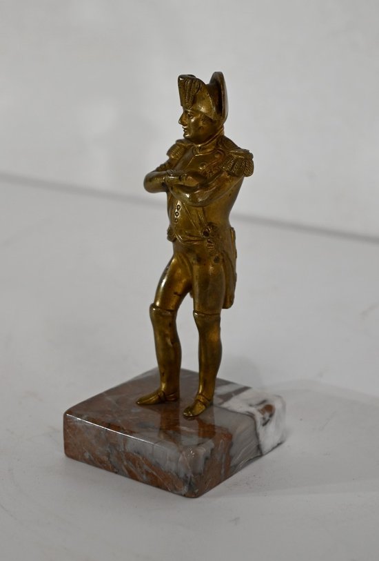 Bronze with golden patina of Napoleon - Early XXth century